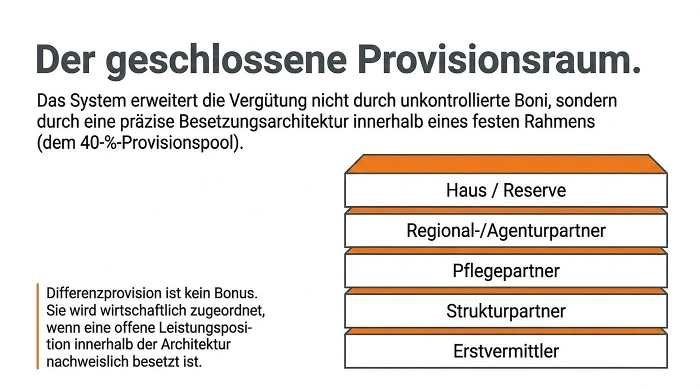 Schautafel 03 · Der geschlossene Provisionsraum